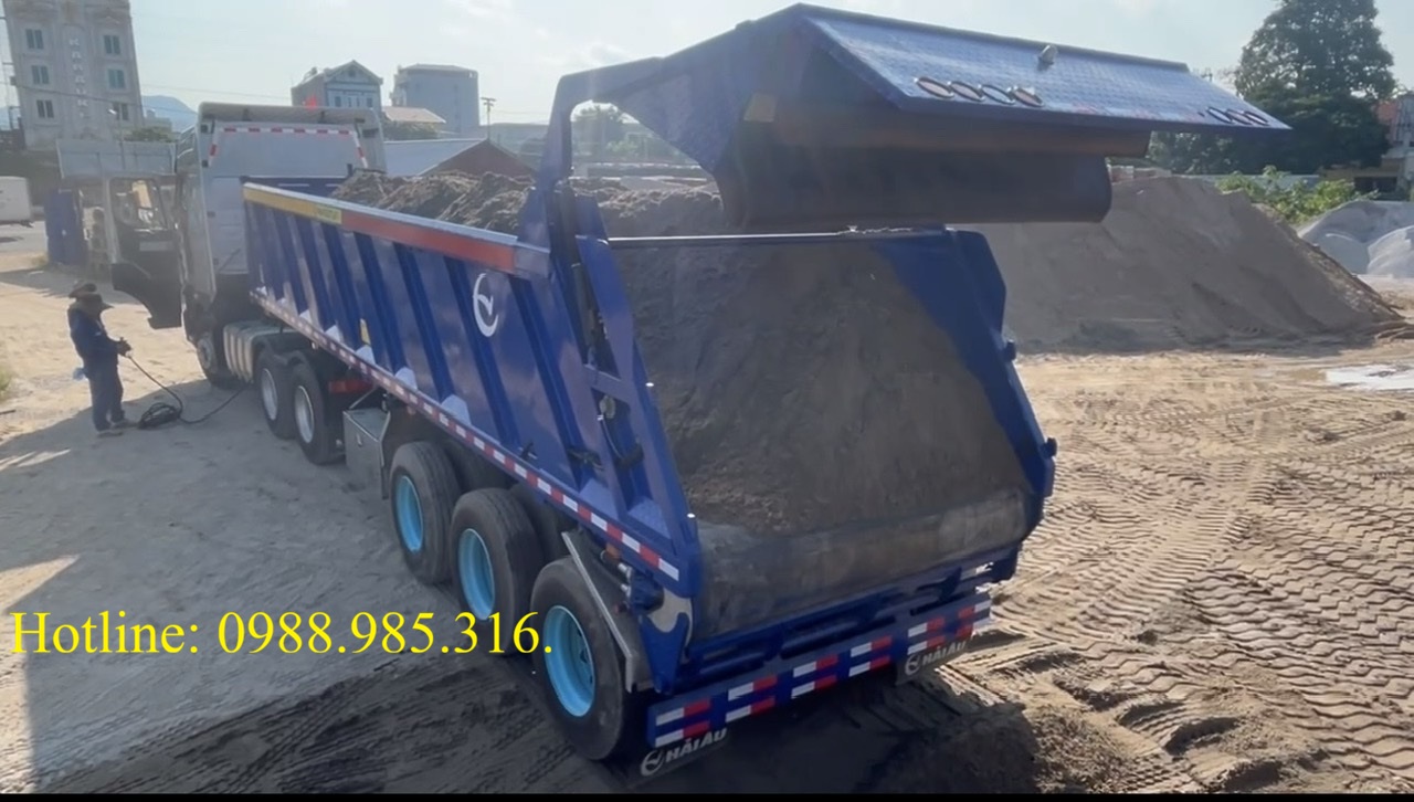 Sơ mi rơ moóc băng chuyền nhập khẩu